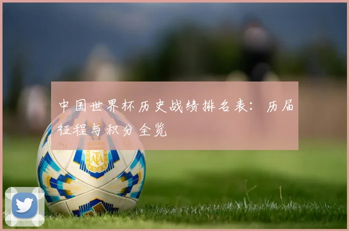 中国世界杯历史战绩排名表:历届征程与积分全览